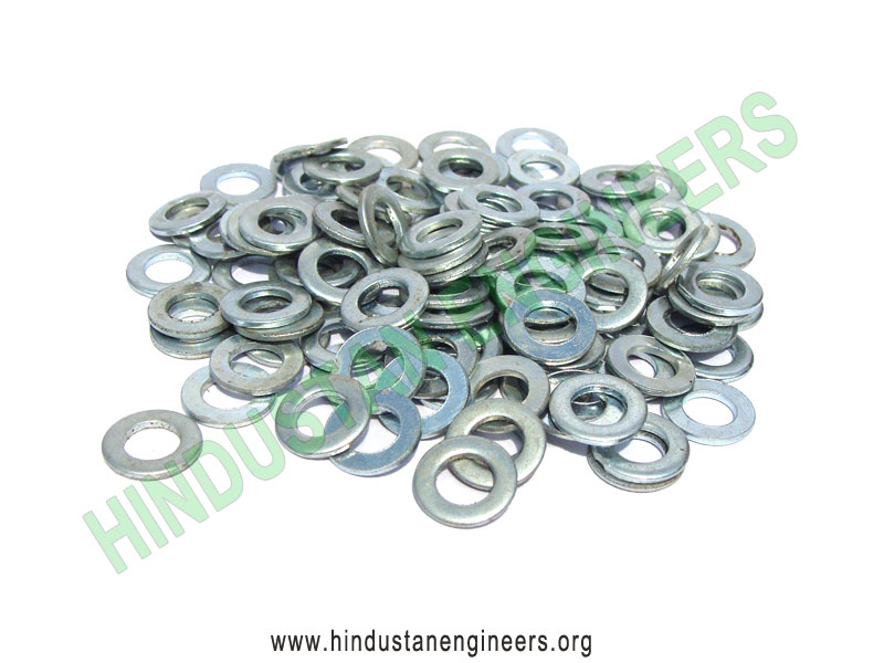 Plain Washers, DIN 125 Flat Washer manufacturers in India, Steel Washers exporters suppliers
