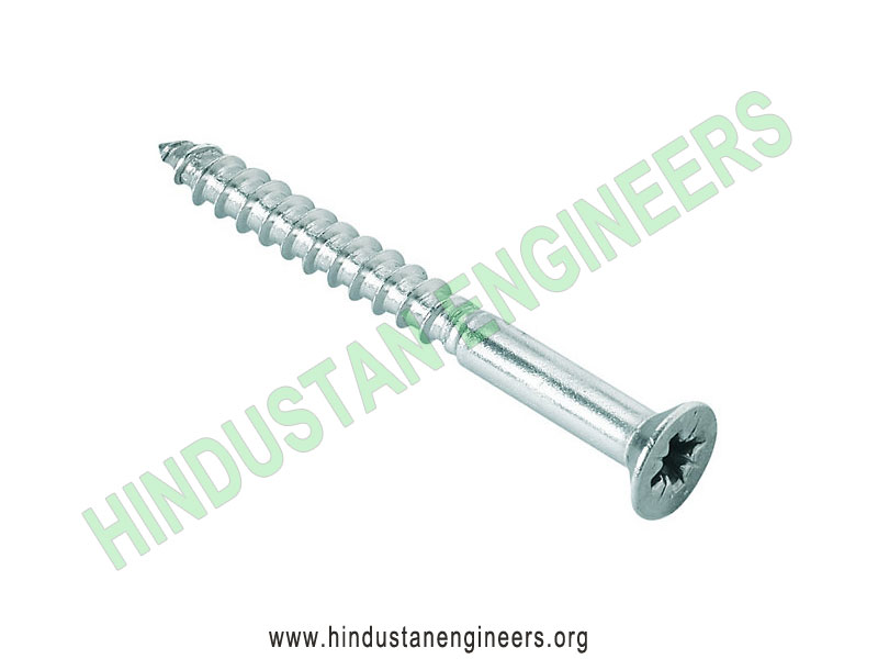 Wooden Screws, Steel Wooden Screws manufacturers in India, MS Wood working  Screws exporters suppliers India, Punjab